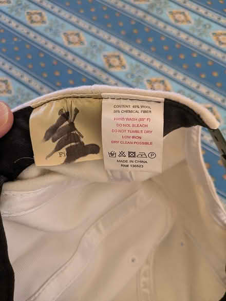 Photo of free Leaf cap, adjustable back (near Old Town Gaithersburg) #2