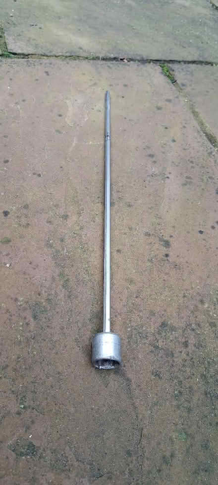 Photo of free 19mm socket welded to a rod (Ickleford SG5) #1