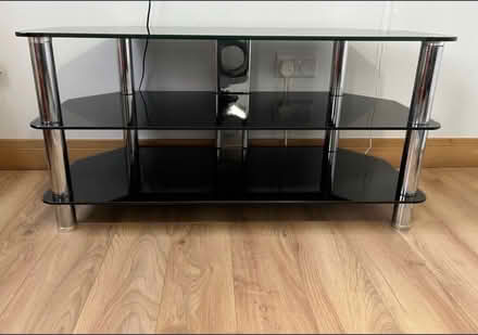 Photo of free Black Glass TV Stand (Uxbridge UB8) #2
