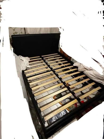 Photo of free Double bed frame (Ivy Farm SK11) #1