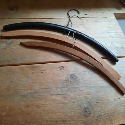 Photo of free Old wooden coat hangers (long shot!) (Witton le Wear DL15) #1