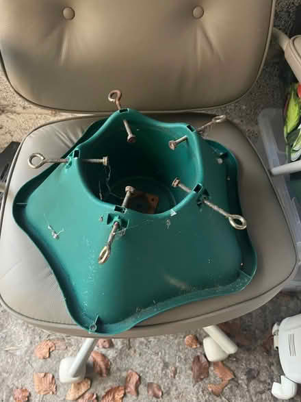 Photo of free Christmas decorations and tree stand (Fairfield Park) #1