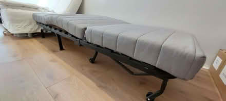 Photo of free Folding futon sofa/bed (black/grey) (Pimlico SW1V) #3