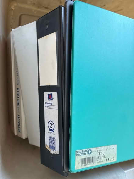 Photo of free 9 binders (Kintnersville, Pa) #1
