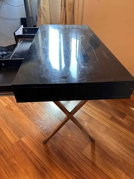 Photo of free Black Desk with Drawers (Near Sunnyvale downtown) #4