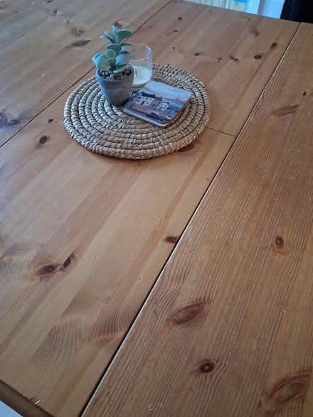 Photo of free Extending wooden Dining Table (Pontesbury) #3