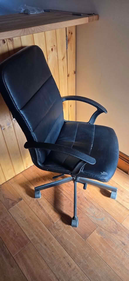 Photo of free Faux Leather Officer Chair (Lower Brynamman SA18) #3