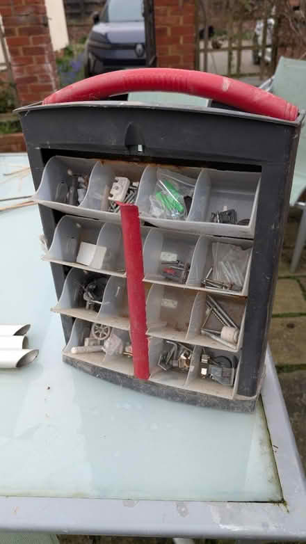 Photo of free Plastic Compartment Storage (Woodmancote) #1