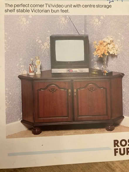 Photo of free Rossmore corner tv cabinet (Bradford BD2) #2