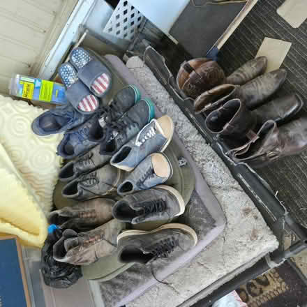 Photo of free Men's Shoes 12-13, 3x Shirts (Chandler/Gilbert Rd 85225) #1
