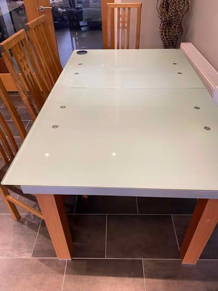 Photo of free Glass Dining Table & Chairs (Salesbury BB1) #1