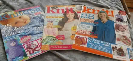 Photo of free 3 x Knitting magazines (South Croydon CR2) #1