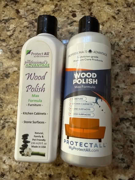 Photo of free 2 bottles wood polish (Winchester on Arlington line) #1