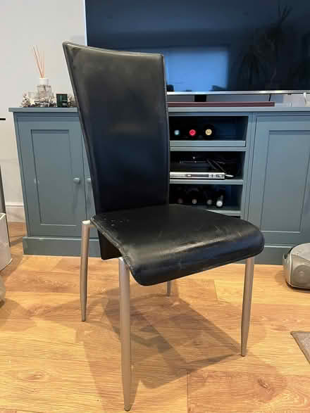 Photo of free Four black chairs (Galleywood CM2) #1