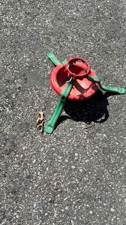 Photo of free Christmas tree stand (Arlington Center) #1