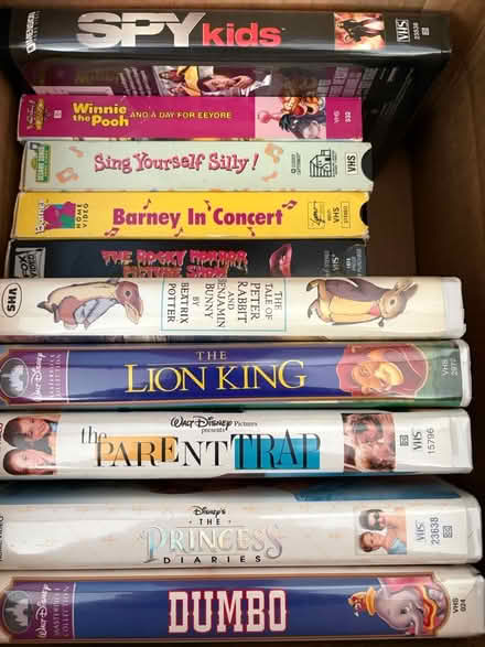 Photo of free VHS tapes (Newton Center) #1