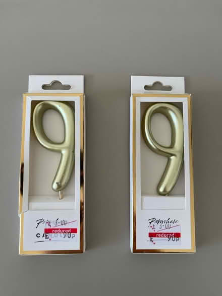 Photo of free 2 x 9 years old candles (Chingford Mount, E4) #1