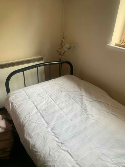Photo of free Single bed frame and mattress (Waterford SG14) #1