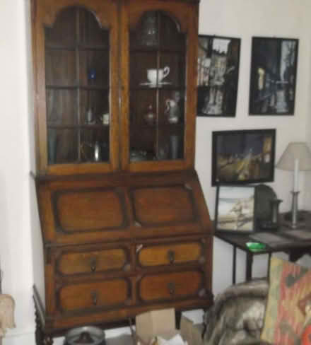 Photo of free Bureau/Bookshelf or Display Cabinet (Staverton BA14) #1