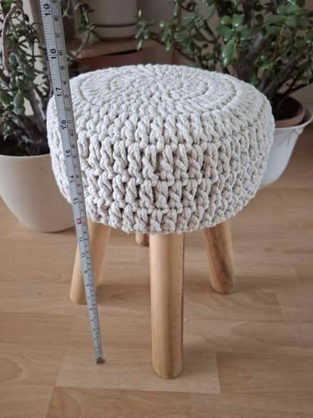 Photo of free Knitted footstool (Coventry CV6) #2