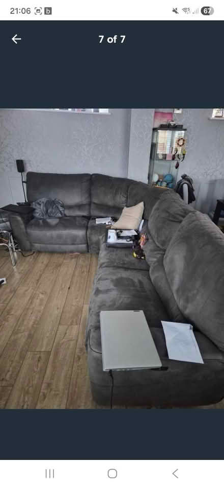 Photo of free Electric corner recliner sofa (MK15 downhead park) #2