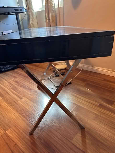 Photo of free Black Desk with Drawers (Near Sunnyvale downtown) #3