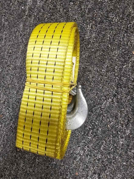 Photo of free 2800 lb. Capacity Tow Strap (Raritan Township/Ringoes) #2