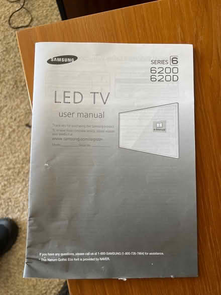 Photo of free 60” Samsung LED Television (La Cañada) #3