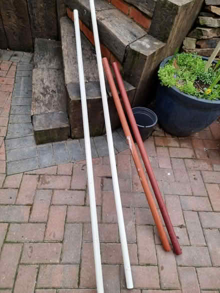 Photo of free Dowels 1" 1/4" old curtain poles (DE56 Belper) #2