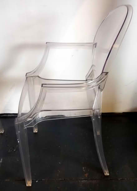 Photo of free 4 Ikea Clear plastic chairs (Watford WD24) #2