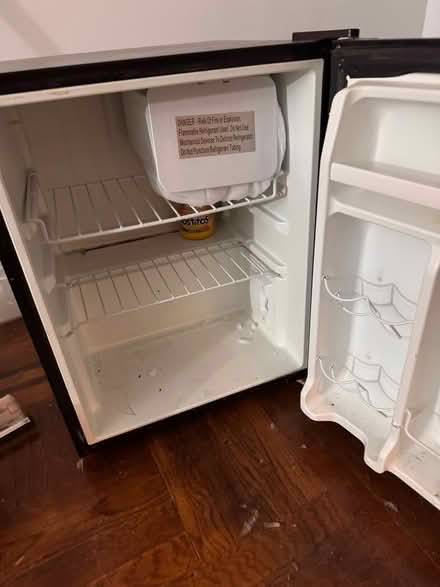 Photo of free Mini Fridge Black (Clason Point Bronx NY) #2