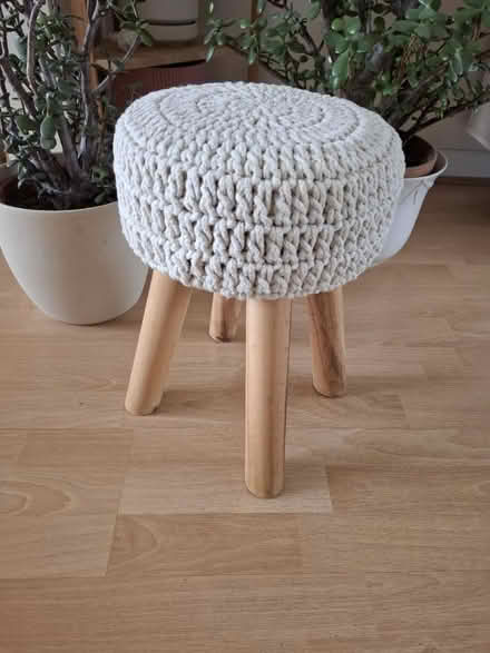 Photo of free Knitted footstool (Coventry CV6) #1