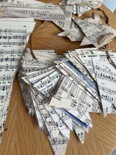 Photo of free Vintage Music Bunting (Farlington PO6) #3