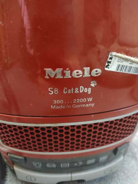Photo of free Miele vacuum, spares/ repairs (Hatton Park, Wellingboro NN8) #2