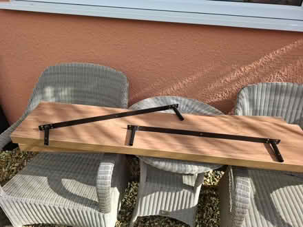Photo of free 2x floating shelves with brackets (Threemilestone Truro) #3