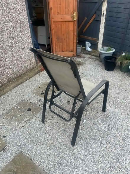 Photo of free 6 chairs and table (Sk14 5pb) #4