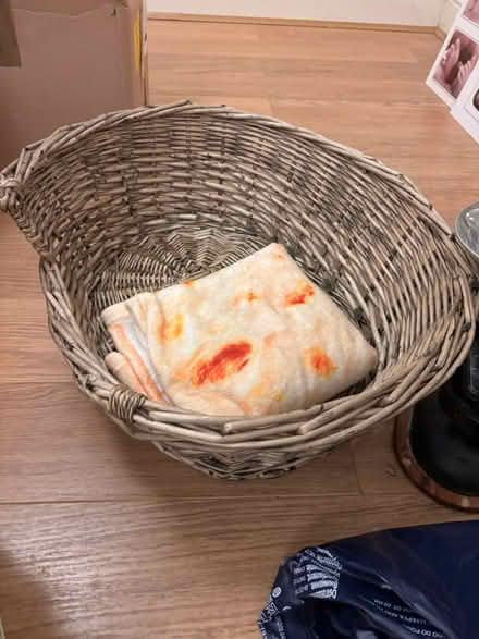 Photo of free Cat/dog basket and blanket (Kings Hill ME19) #1