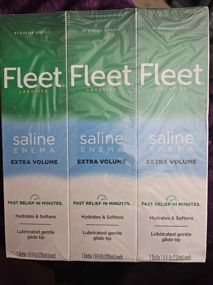 Photo of free Saline enemas (Himes Ave area Frederick) #1