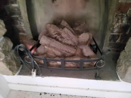 Photo of free Electric log effect fire/heater (Bexhill on Sea) #3