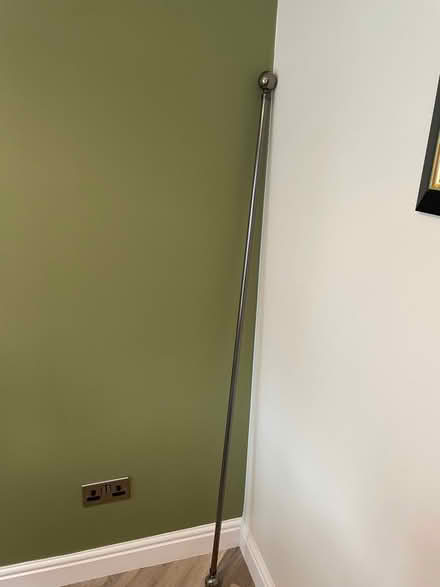 Photo of free Pair of curtains, tie-backs, curtain pole and tie-back hooks (Shrub End CO2) #2