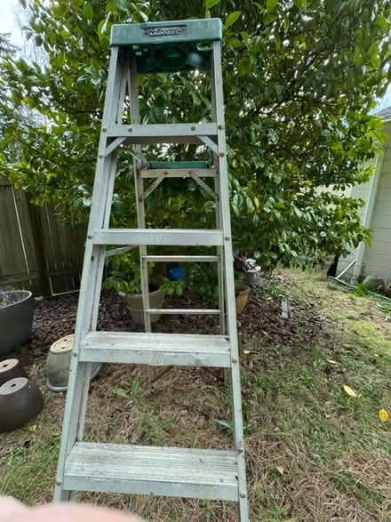 Photo of free 6 ft aluminum ladder (Shoreline) #2