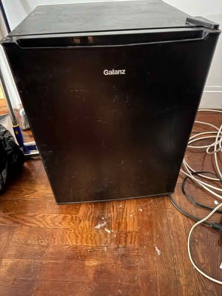 Photo of free Mini Fridge Black (Clason Point Bronx NY) #1