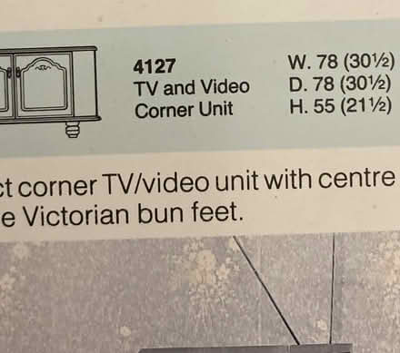 Photo of free Rossmore corner tv cabinet (Bradford BD2) #3