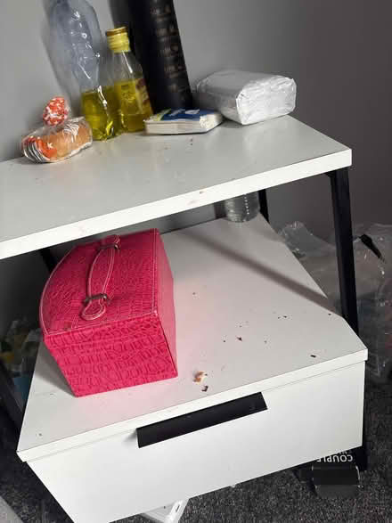 Photo of free Couch and bed side table (LS13) #2