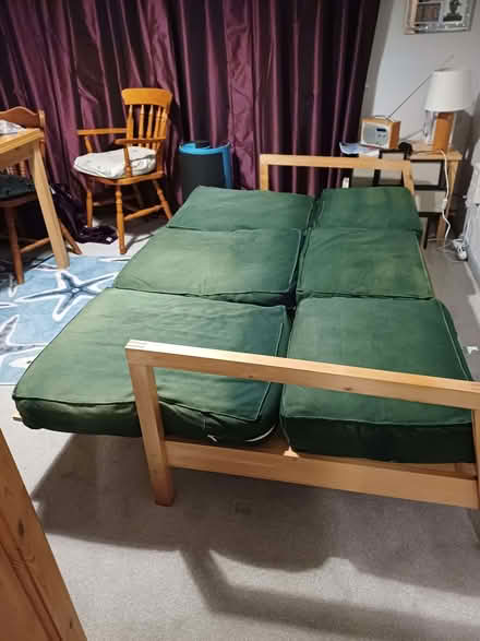 Photo of free IKEA pine bed settee (Sheringham NR26) #2