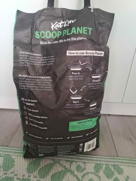 Photo of free Eco Cat litter x 1 bag (Tooting, SW17) #2