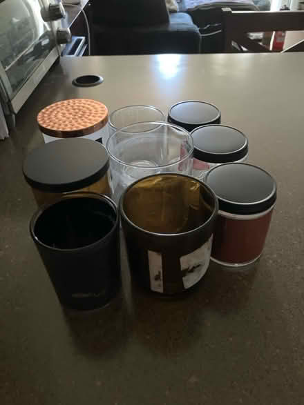 Photo of free Empty candle jars (Hidden Creek) #1