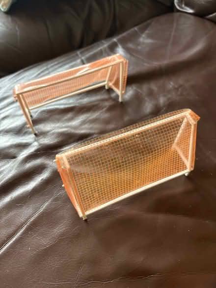 Photo of free Miniature football goals - cake decoration (Fleetville AL1) #1