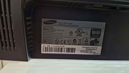 Photo of free Samsung syncwire 2243bw monitor 22 inch (not working) (Walworth SE17) #1