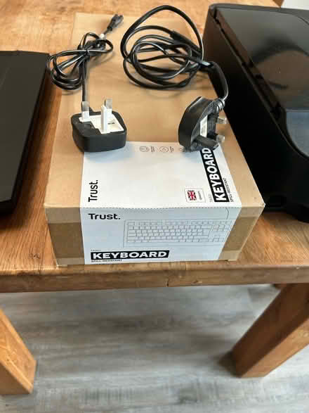 Photo of free Computer keyboard, printer, scanner. (Barkingside IG6) #1